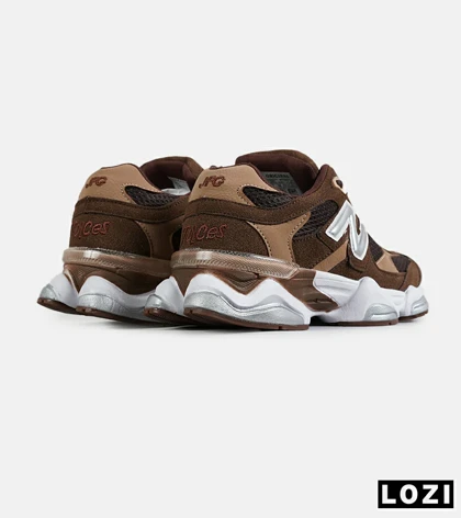 کفش کتانی زنانه کرم قهوه ای NEW BALANCE 9060 مدل 7620