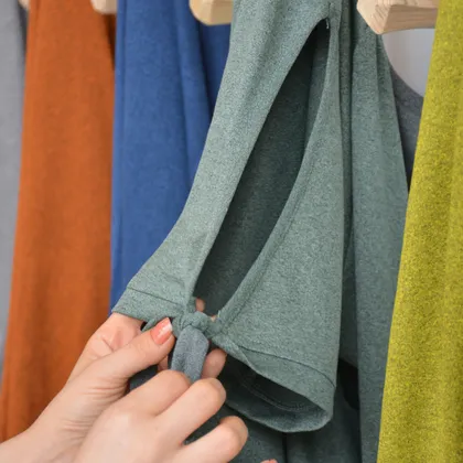 تیشرت آستین گره‌ای