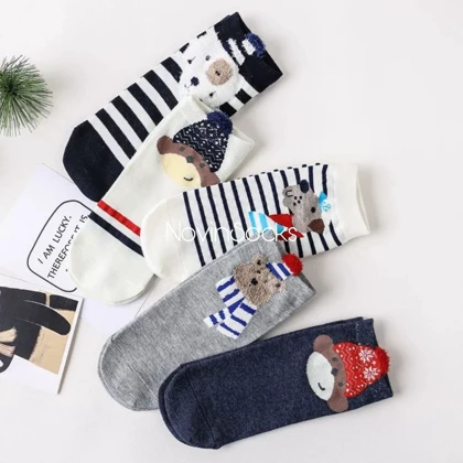 پک 5 جفتی جوراب حیوانات دریانورد