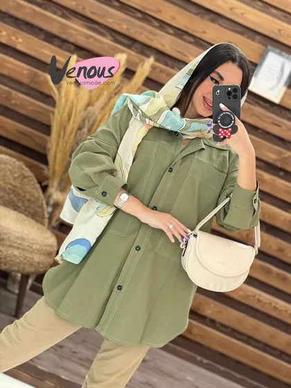 مانتو شومیزی بغل چاک