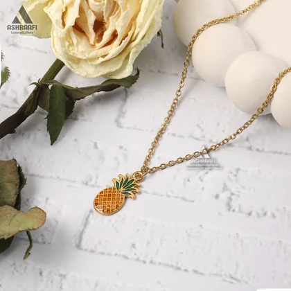 گردنبند فانتزی آناناس Pineapple Necklace