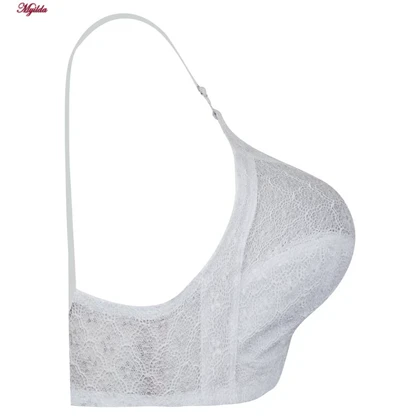 سوتین زنانه پانیذ سفید کد 66505