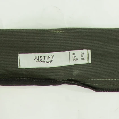 شلوار کتان زنانه جاستیفای مدل W0438012PN