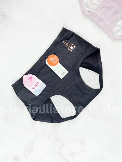 شورتکس قاعدگی نخ پنبه طرح خرس