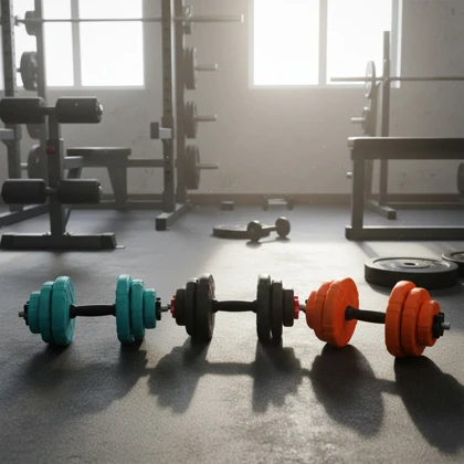 دمبل گرد قابل تنظیم وزن 6 کیلوگرم رادیس فیت مدل DVP-6Mix one handle