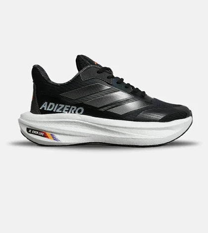 کفش کتانی مردانه و زنانه مشکی Adidas Adizero مدل 7028