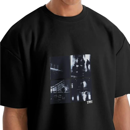 تیشرت اورسایز مردانه basketball 1991 مدل TS1973