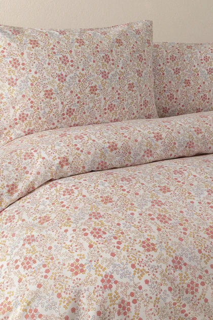 سرویس روتختی دو نفره Dormy Home مدل Lacie پنبه و پلی‌استر - بژ