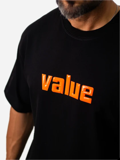 تیشرت مردانه value ماکان قواره دار کد 1073