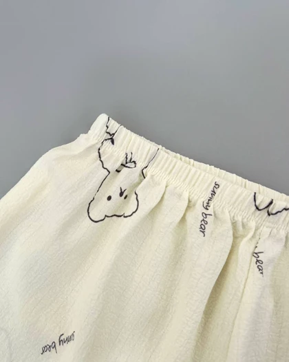 شلوارک نوار خامه دوزی 10 طرح کد 4322