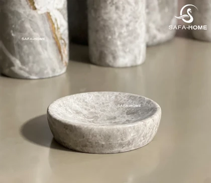 ست سرویس بهداشتی مدل سنگی طوسی