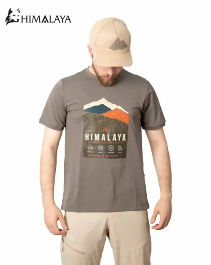تیشرت پنبه لاکرا HIMALAYA کد CM160 هیمالیا