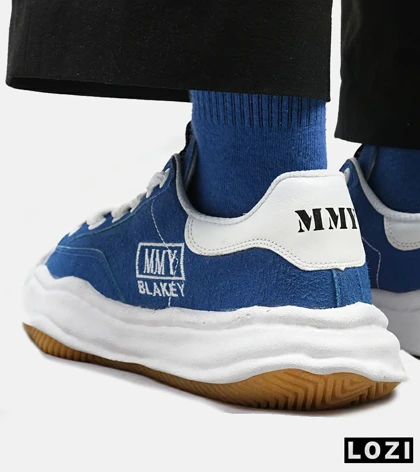 کفش کتانی مردانه آبی ADIDAS BLAKEY MMY LOW SNEAKER