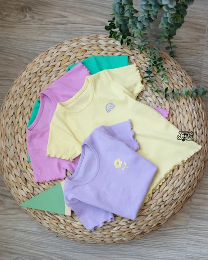 تیشرت دخترانه تابستانی