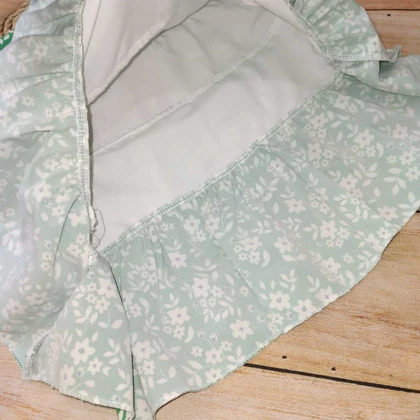 تاپ پله ای با شلوارک کتان