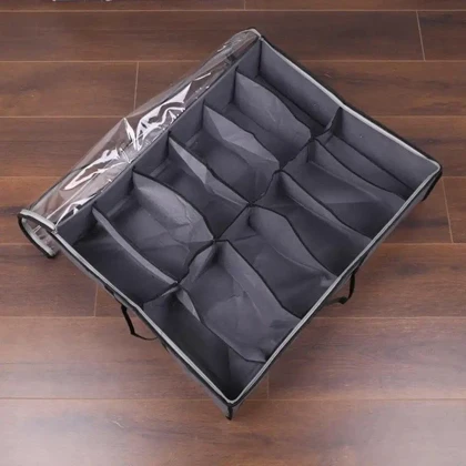باکس نظم دهنده کفش لوتوس مدل زیر تختی بسته 3 عددی