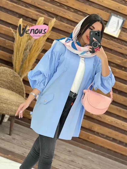 مانتو داکرون زنجیردار