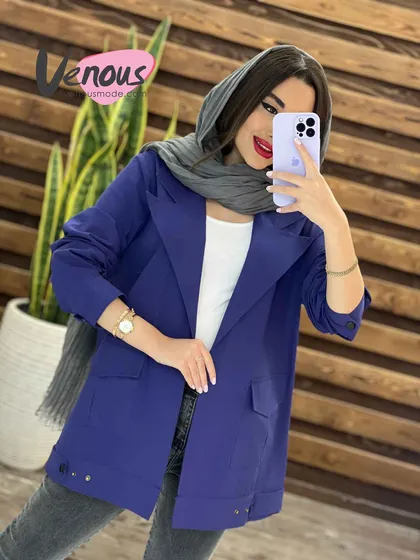 مانتو لینن آستین پیله