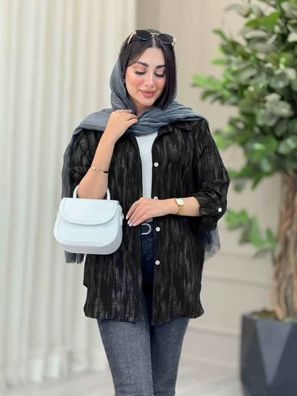 شومیز آستین پاگن ژاله
