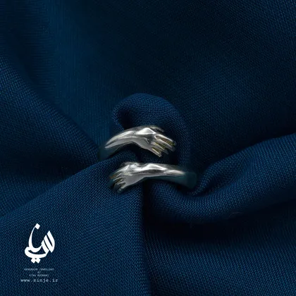 انگشتر آغوش نقره 2