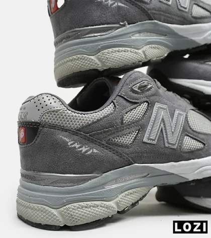 کفش کتانی طوسی NEW BALANCE 990