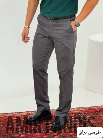 شلوار مردانه گاواردین راسته_کد4108