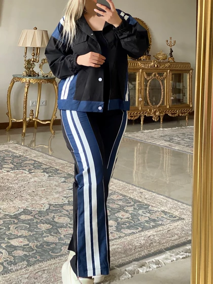 ست ترکیبی کتان