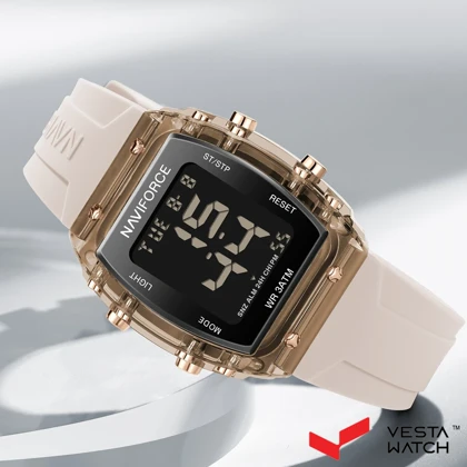 ساعت مچی زنانه نیوی فورس NAVIFORCE مدل NF7102 RG/BG