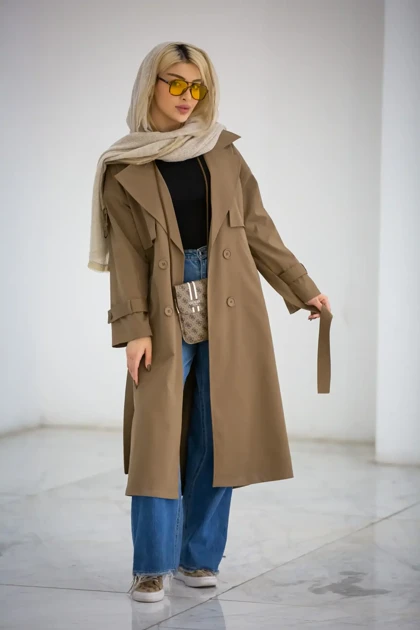 بارانی پارکا بلند ژیله پیلی