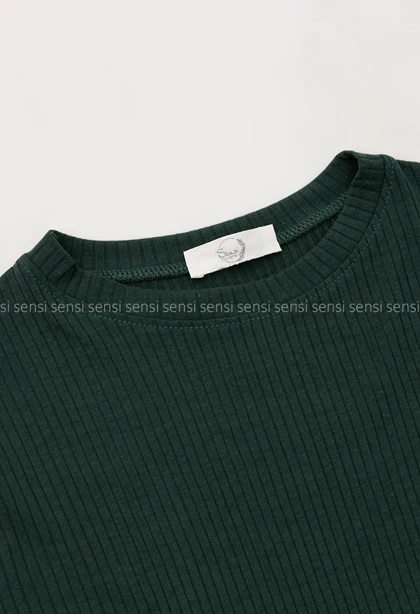 کراپ کبریتی کشی یقه گرد کد1005064