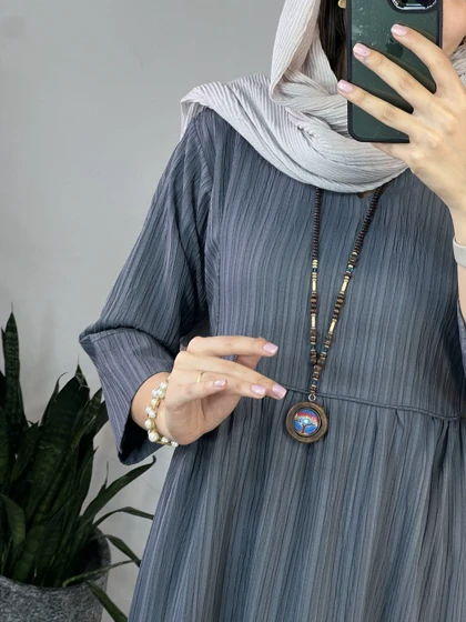 پیراهن مانتویی آهو 1