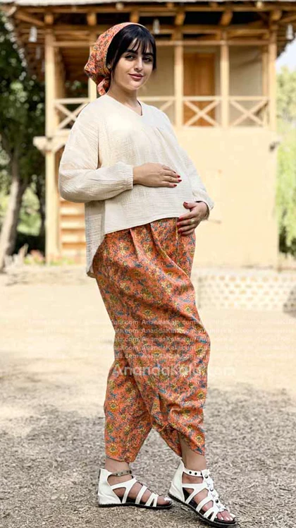 بلوز شلوار بارداری مونا