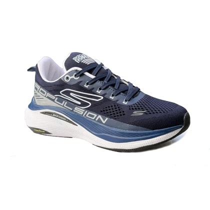کتانی اسپرت ورزشی مردانه مدل اسکیچرز Skechers رنگ سرمه‌ای کد 51457