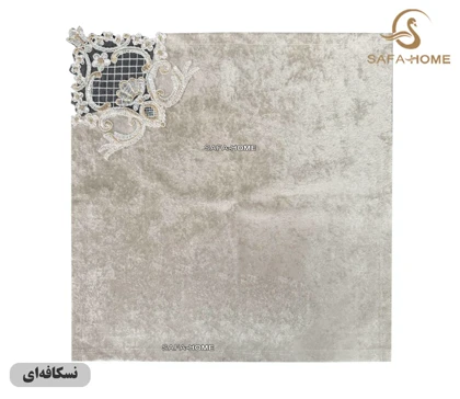 دستمال سفره مخمل مدل سلطنتی