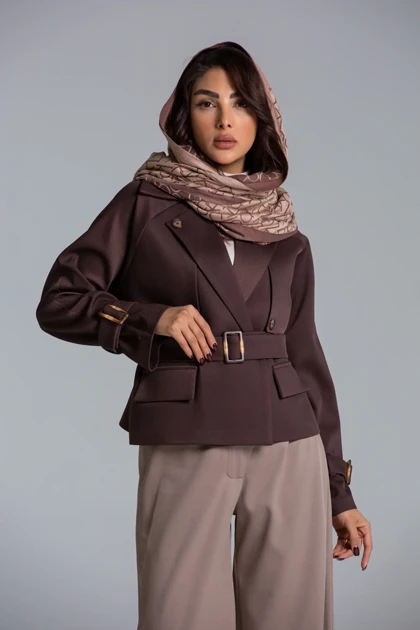 بارانی کراپ کجراه دو ژیله