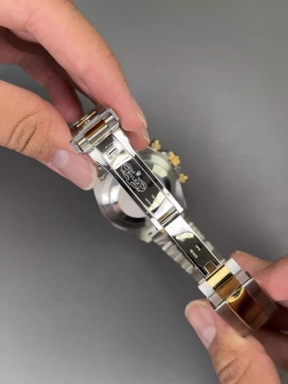 ساعت مچی رولکس دیتونا سیلورطلایی صفحه سفید Rolex Daytona