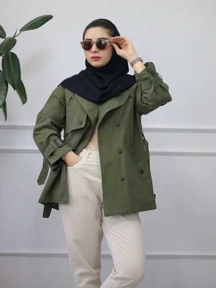 بارانی کوتاه زلفا