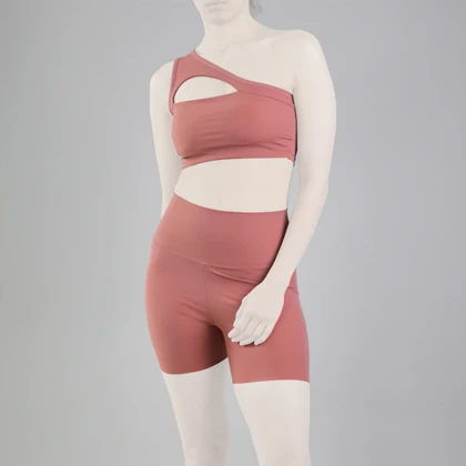 ست نیم‌تنه و کشاله بند ورزشی زنانه لولولمون مدل 7102 پوست پیازی