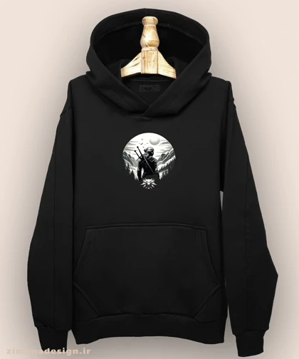 هودی مردانه و زنانه طرح ویچر شخصیت گرالت کد 987