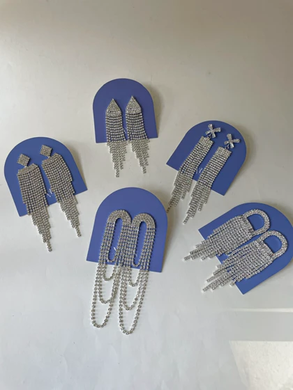 گوشواره های جواهری