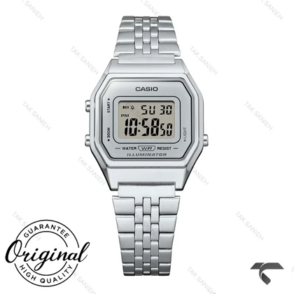 ساعت کاسیو زنانه LA680WA-7 اصل نقره ای Casio-11937-U
