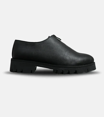 کفش کتانی مردانه مشکی BERSHKA