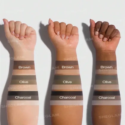 پالت ابرو پفی شیگلم رنگ Charcoal