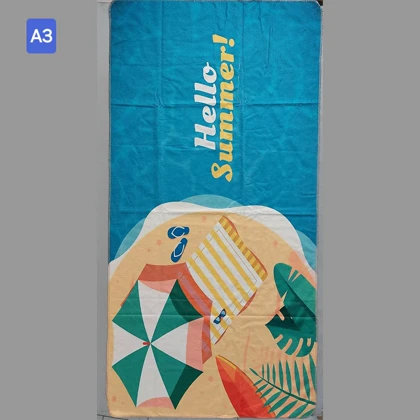 حوله ساحلی سایز بزرگ 75 در 150 سانت
