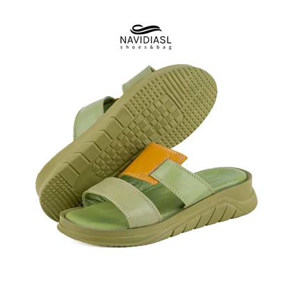 صندل زنانه چرم طبی کد 1003004