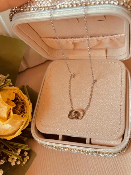 گردنبند دو قلب