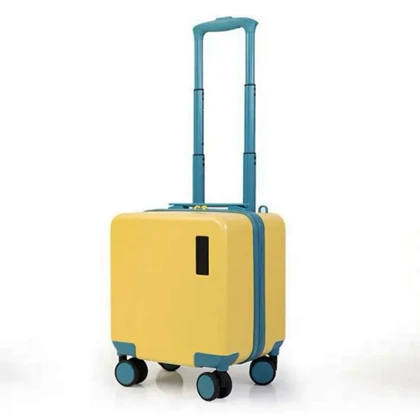 چمدان کابین سایز خلبانی وارداتی پاف تراول کد PUFF TRAVEL JUNIOR