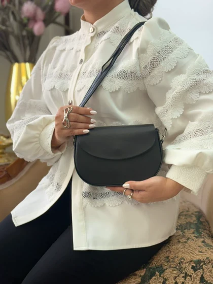 کیف دخترانه مدل رومینا مشکی