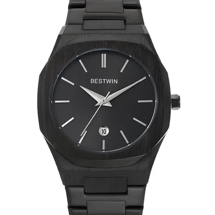 ساعت مچی مردانه بست وین فول بلک گرید A++ تقویم دار