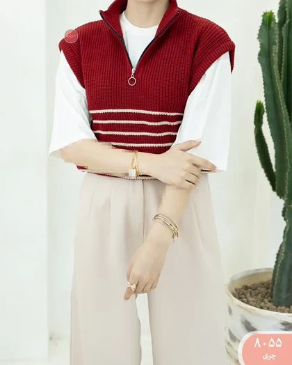 ژیله بافت راه راه 8055